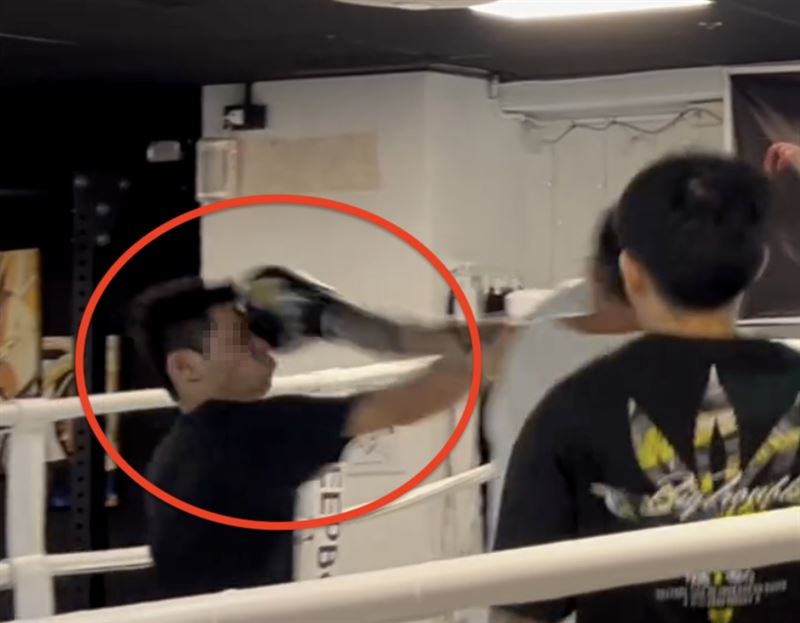 林男被海扁。（圖／翻攝自Threads @kfk.45）