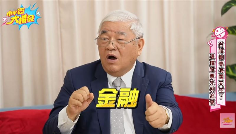 資深分析師杜金龍表示,金融族群憑藉龐大資產規模與穩健獲利,可說是護盤核心。(圖/翻攝自YouTube-《小宇宙大爆發》頻道)