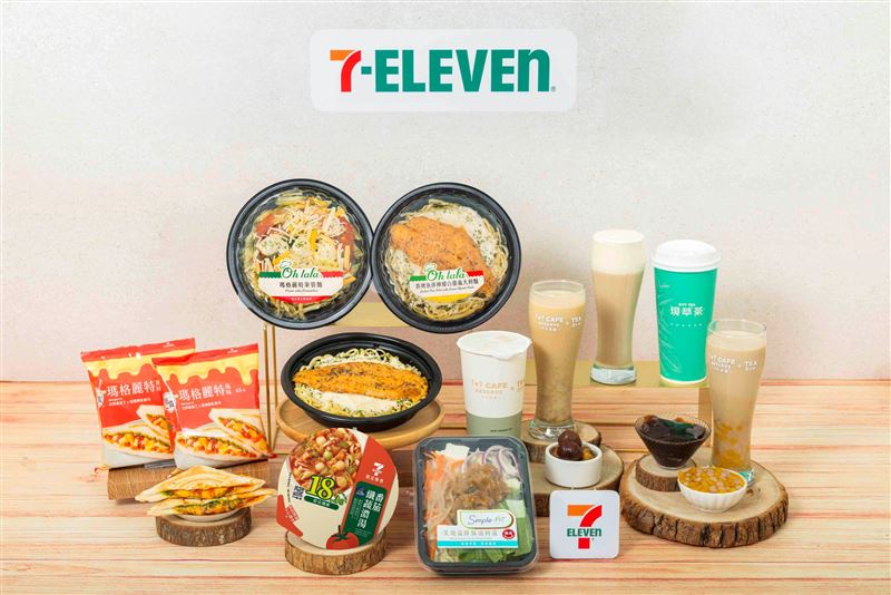 7-ELEVEN秋冬新品大爆發,攜手義大利主廚端出專門店級義大利麵,蒙布朗變茶拿鐵、雙色芋圓好料新體驗。(圖/品牌業者提供)