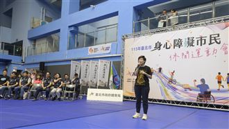 台北身障運動會邀選手　志工陪伴完成挑戰