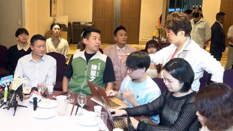 出席反毒反酒駕記者會　陳聖文直球回應