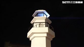 獨／沈伯洋掃街6公尺燈塔吸睛 揭製作細節