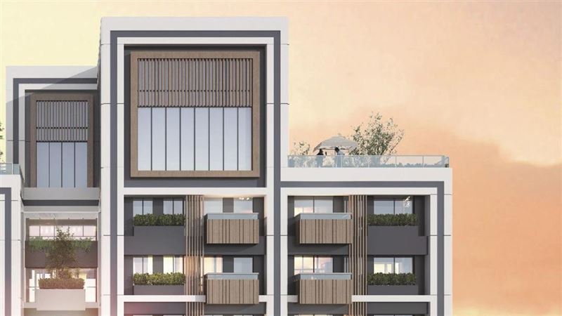 姚仁喜三本建設「90地號」建案未來模擬圖。(圖/三本建設提供)