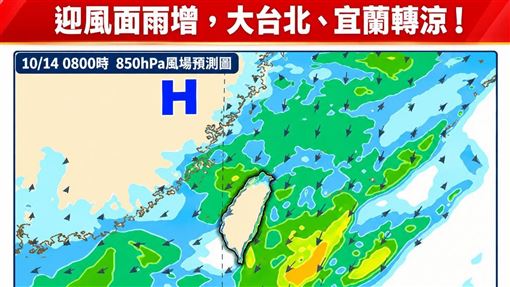今晨關西14.9度、北宜轉涼　雨最大時間曝