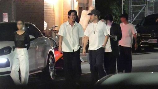 孫麥傑帶新歡放閃　王大陸嗨翻搭肩又擁抱