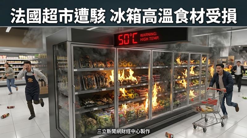 法國超市遭駭冰箱高溫食材受損　資安18檔