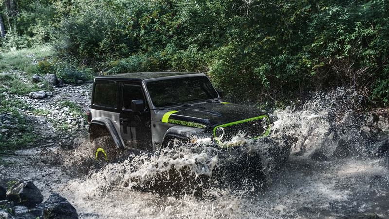 最大亮點就是引擎蓋和車門刻意採用不同顏色。(圖/翻攝Jeep網站)