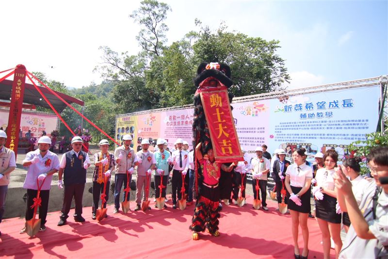 媽祖慈愛扎根蘭陽,林福元先生捐地回饋鄉里 鎮瀾兒童家園宜蘭分院,為失依兒少打造溫暖的家。(圖/大甲鎮瀾宮提供)