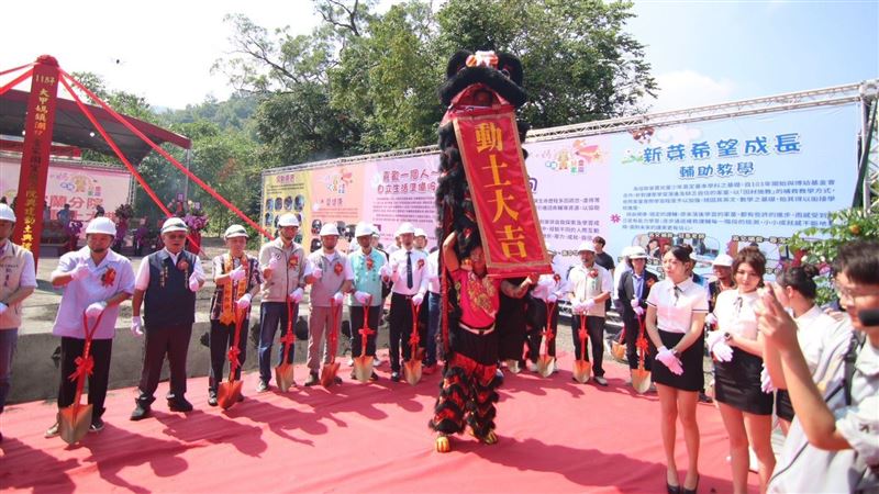 媽祖慈愛扎根　鎮瀾兒童家園宜蘭分院動土