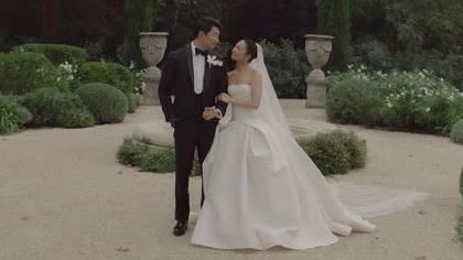 《尚氣》劉思慕完婚　妻穿台灣婚紗超催淚