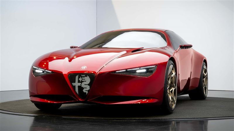 愛快羅密歐Cuorerosso是一輛四門GT性能車（圖／翻攝Alfa Romeo網站）