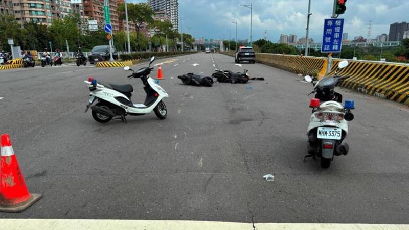新北環快死亡車禍！女騎士頭部重創慘身亡