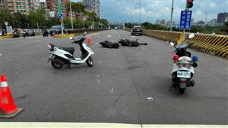新北環快死亡車禍！女騎士頭部重創慘身亡