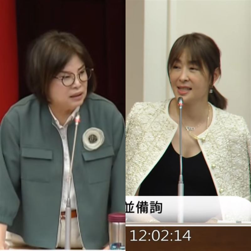 賴惠員批賈永婕「穿著不純樸」，引發網友不滿洗版臉書粉專。（圖／翻攝自YouTube-國會頻道頻道）