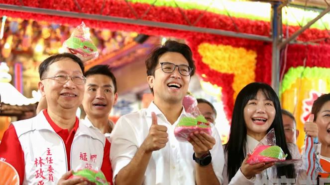蔣萬安可愛三連拍　沈伯洋：我會再努力