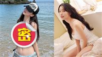 尹到怡脫到剩比基尼！韓團級傲人身材全洩