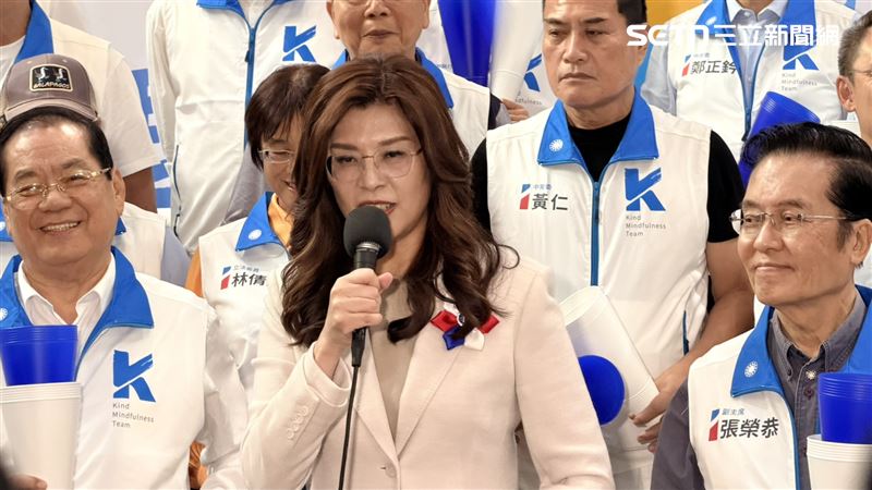 國民黨中央助講團今天正式成軍，由國民黨主席鄭麗文擔任團長（圖／記者陳思妤攝影）