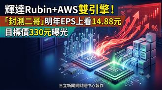 輝達Rubin+AWS雙引擎　封測二哥目標價曝