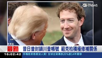 重修舊好！佐克伯破冰川普爭AI話語權