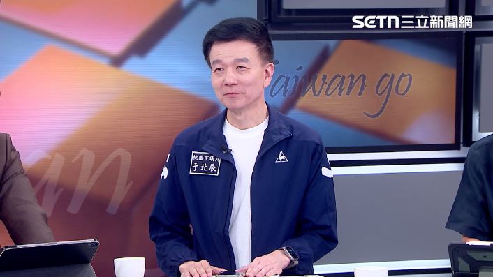 于北辰點出,藍營對於蔣萬安恨鐵不成鋼的心境。(圖/前進新台灣)