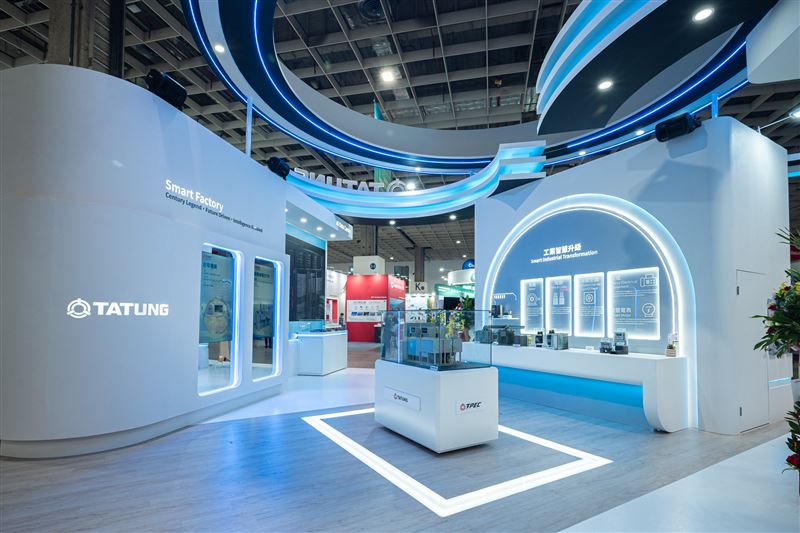大同日前發表的「TTG AIDC CUBE」模組化AI資料中心,整合電力、冷卻、算力與智慧監控,提出最快180天快速部署方案,可依客戶需求彈性擴充。。(圖/大同提供)