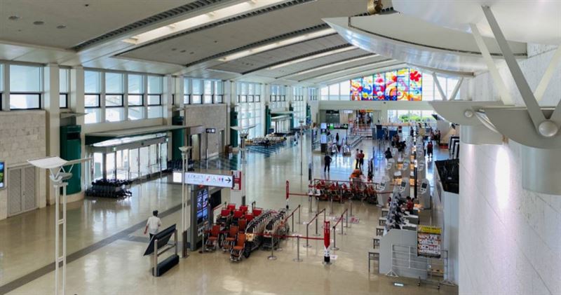 那霸機場因剪刀失蹤，緊急封閉部分安檢區域將近2小時。（示意圖／Photo AC）