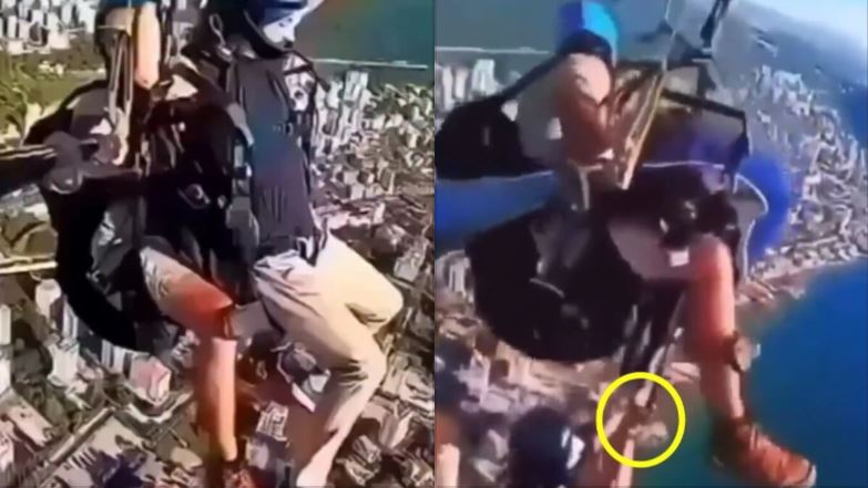 高空疑失去支撐！23歲男體驗滑翔傘成死別
