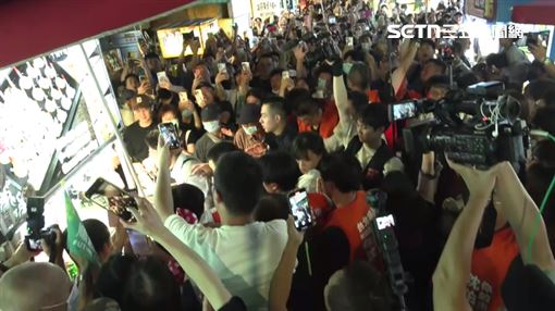 洋流席捲士林夜市　現場空拍圖震撼曝光