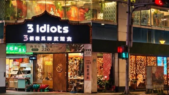 「三個傻瓜印度蔬食」南京店宣布熄燈。(圖/翻攝自三個傻瓜印度蔬食臉書)