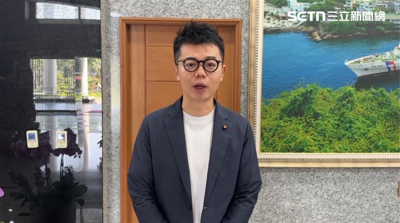 無黨籍高雄市議員張博洋。(圖/翻攝畫面)