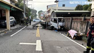 新／小貨車衝撞橋墩！駕駛「手掌掉落」亡