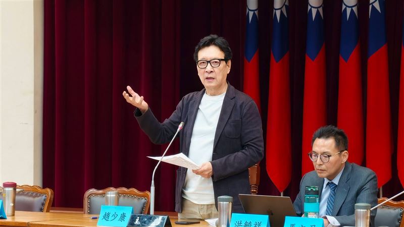 趙少康因訪問沈伯洋,連日遭藍營內部抨擊。(圖/翻攝自趙少康臉書)