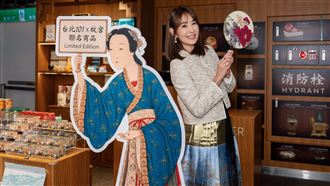 送沈伯洋、蔣萬安涼糖　賈永婕藏巧思表態