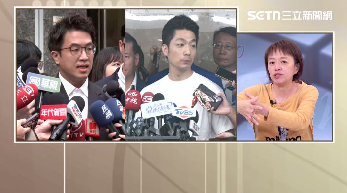 邱明玉說松山機場遷移，並質疑蔣萬安根本沒有準備。（圖／前進新台灣）