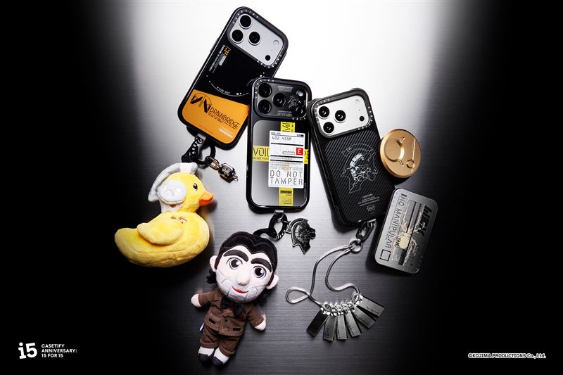 KOJIMA PRODUCTIONS x CASETiFY 聯名系列 。(圖/品牌業者提供)