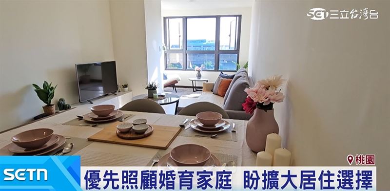 桃園目前規劃的"可負擔住宅",將優先照顧25歲到45歲,或有小孩的家庭