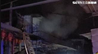 三峽平房深夜竄火！67歲翁燒成焦屍