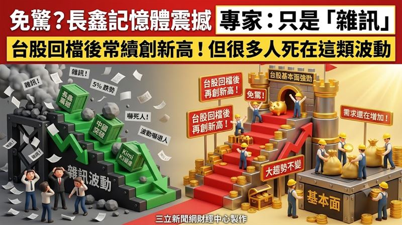 長鑫記憶體震撼　專家：只是「雜訊」