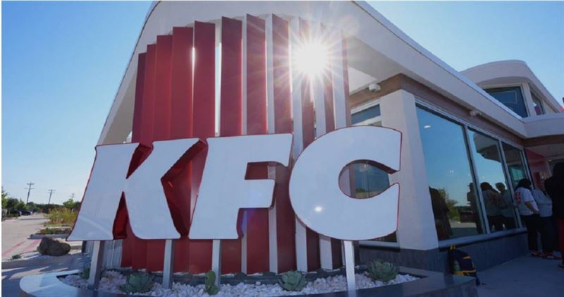 美國速食連鎖巨頭肯德基（KFC）。（圖／美聯社／達志影像）