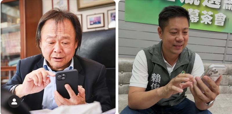 賴俊翰長期擔任立委王世堅辦公室主任，是王世堅培養多年的政壇子弟兵。（圖／翻攝自Threads）