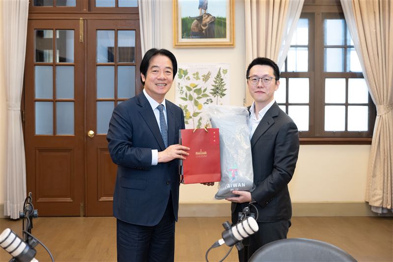 總統賴清德接受財經主持人游庭皓專訪（圖／總統府提供）