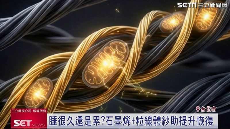 ATP Cell粒線體紗將稀有礦物材料結合於纖維,透過專利製程生產,訴求粒線體活化功能