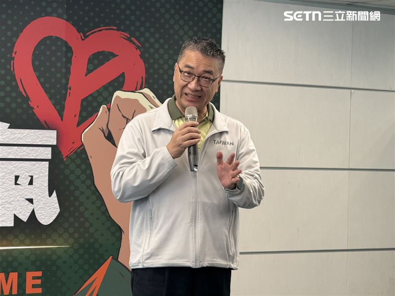 民進黨秘書長徐國勇出席「為家鄉獻出勇氣 Heart for home」地方新世代候選人推薦記者會(圖/記者劉秀敏攝影)