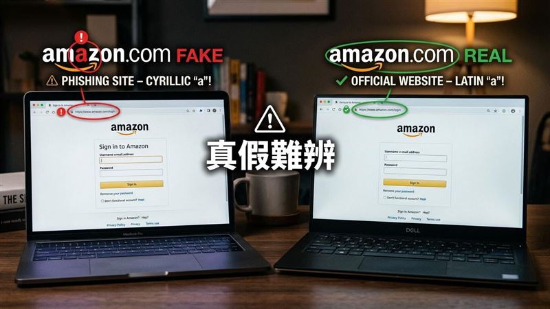 釣魚網站手法再升級！網驚呼：根本分不出