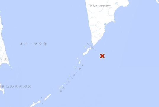 日本氣象廳發布「地震速報」,稱千島群島發生芮氏規模9.9的地震,引起日本民眾一陣恐慌。(圖/日本氣象廳)