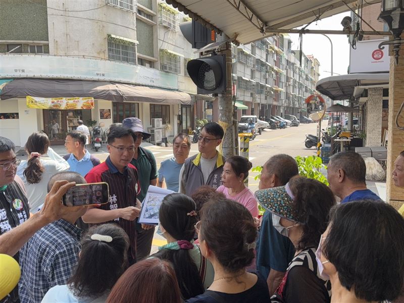 守護五甲在地人性命！ 林智鴻：全力爭取天興南光街口號誌改善