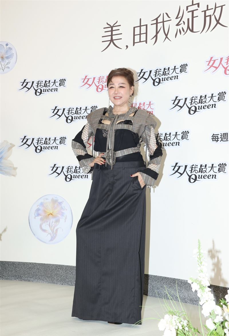 藍心湄出席「女人我最大賞」頒獎典禮。（圖／記者田俊彥攝影）
