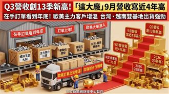世豐9月營收寫近4年高　在手訂單看到年底