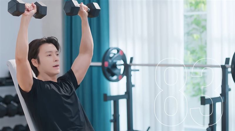 SUPER JUNIOR東海代言台灣保健食品。(圖/翻攝自YouTube-Daiken Bio大研生醫頻道)