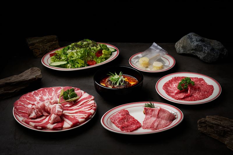 「板前中山」嚴選和牛與特色肉品,展現秋季套餐豐盛層次。(圖/品牌業者提供)